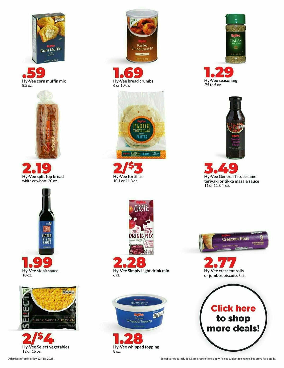 Hy-Vee Weekly Ad from May 12