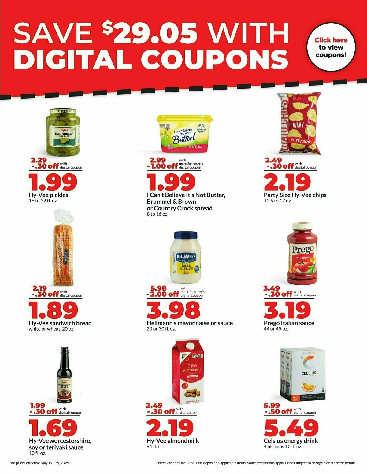 Hy-Vee Weekly Ad from May 19