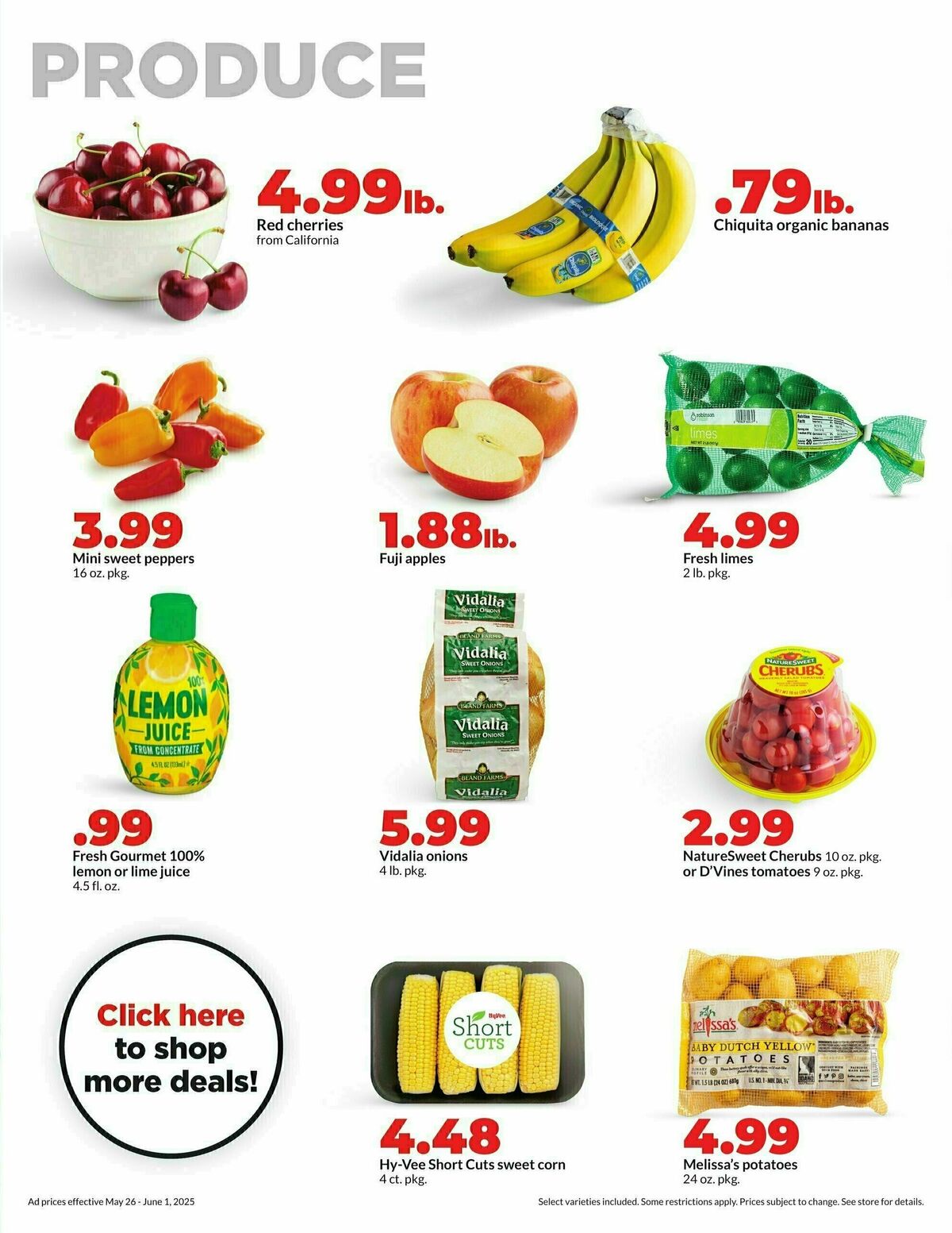 Hy-Vee Weekly Ad from May 26