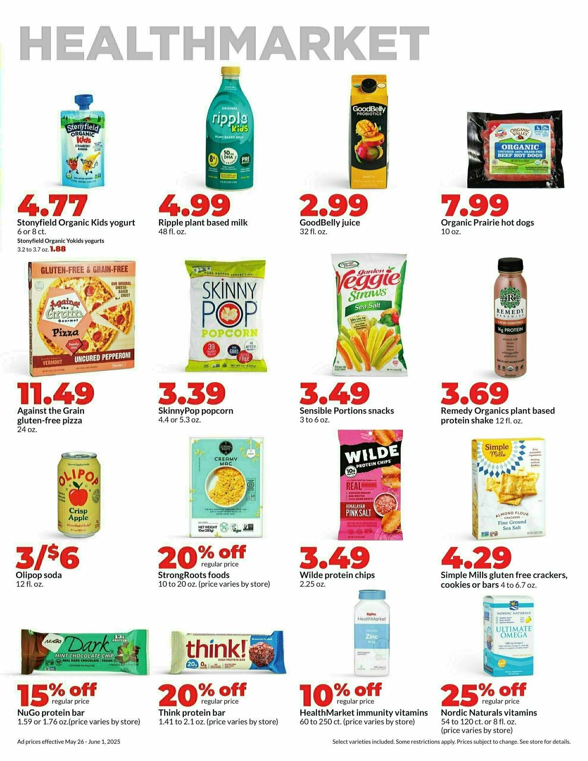 Hy-Vee Weekly Ad from May 26