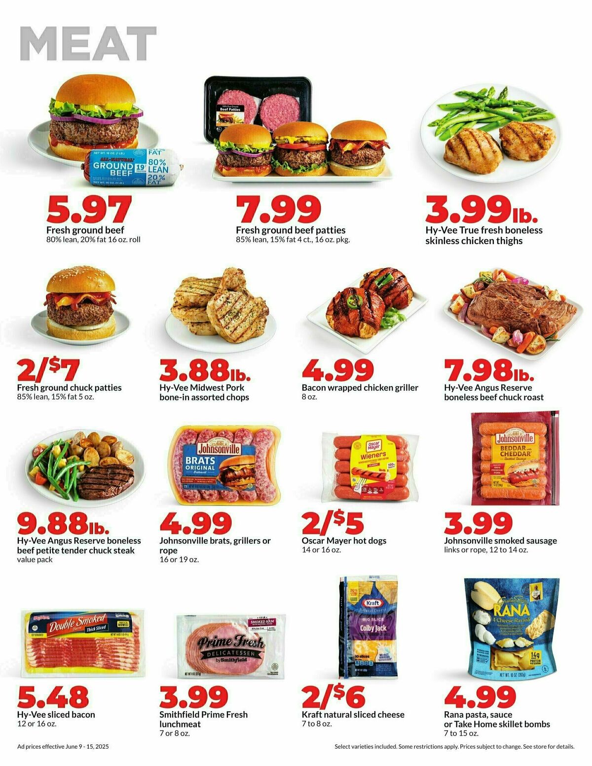 Hy-Vee Weekly Ad from June 9