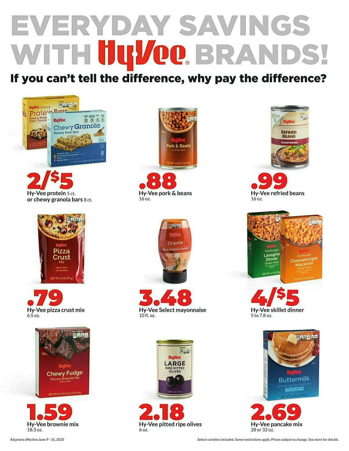 Hy-Vee Weekly Ad from June 9