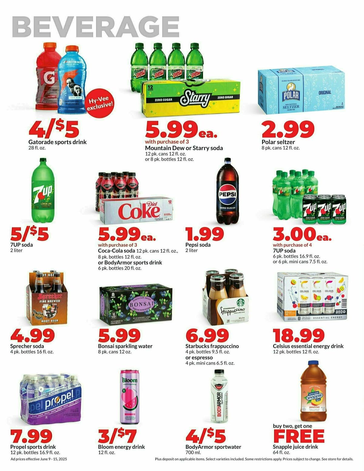 Hy-Vee Weekly Ad from June 9