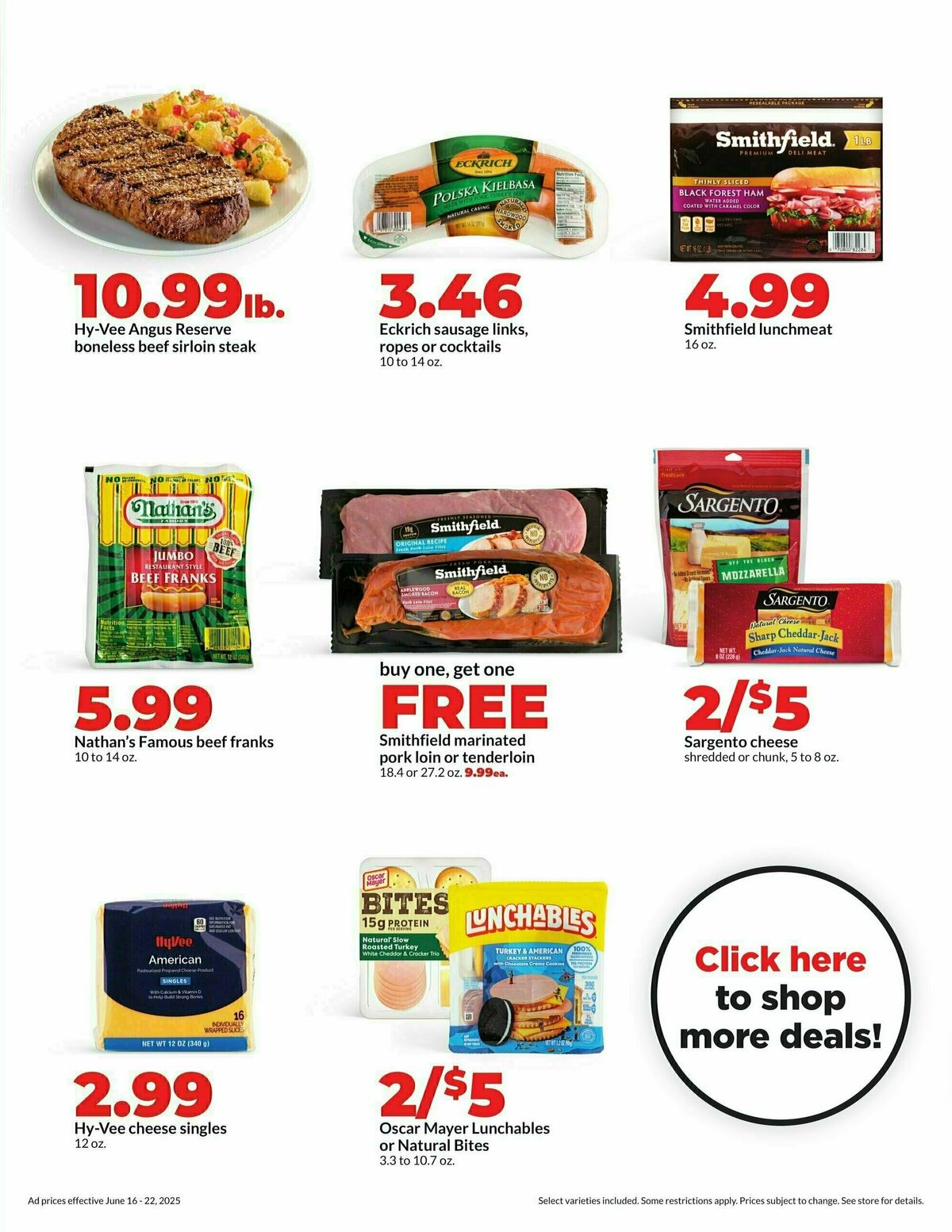 Hy-Vee Weekly Ad from June 16