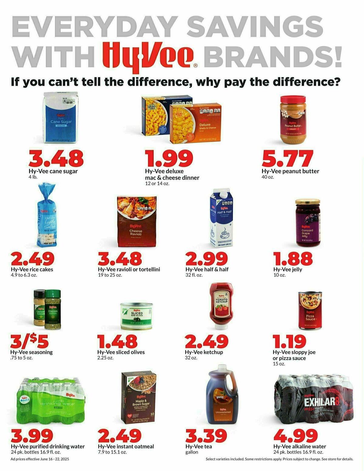 Hy-Vee Weekly Ad from June 16