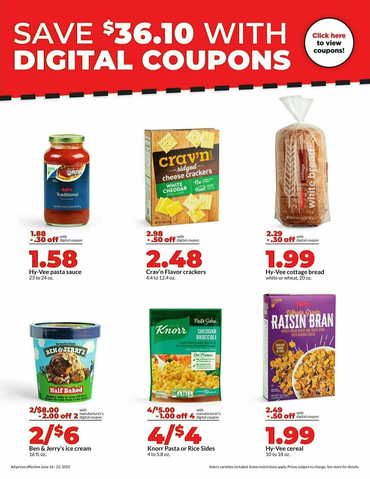 Hy-Vee Weekly Ad from June 16