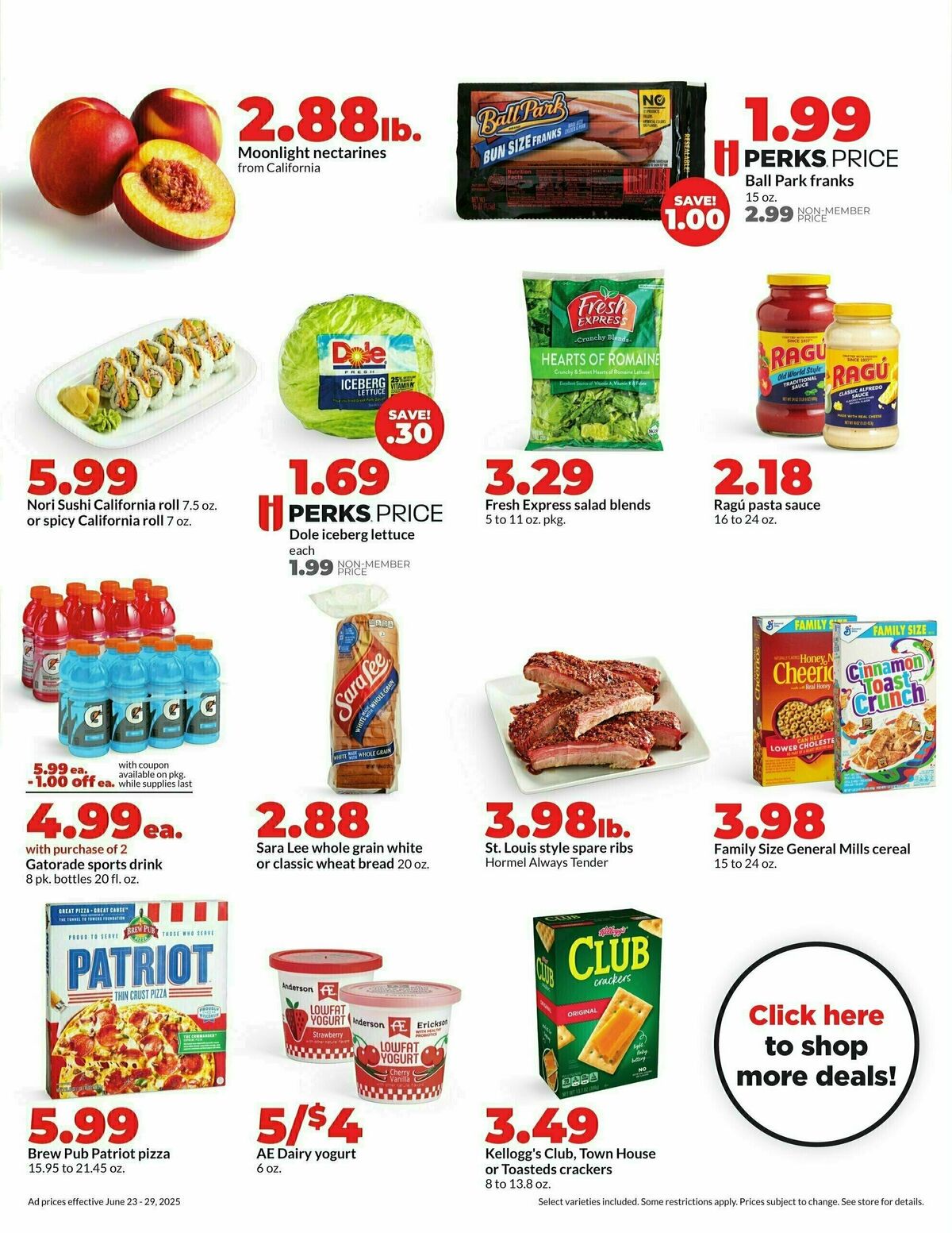 Hy-Vee Weekly Ad from June 23