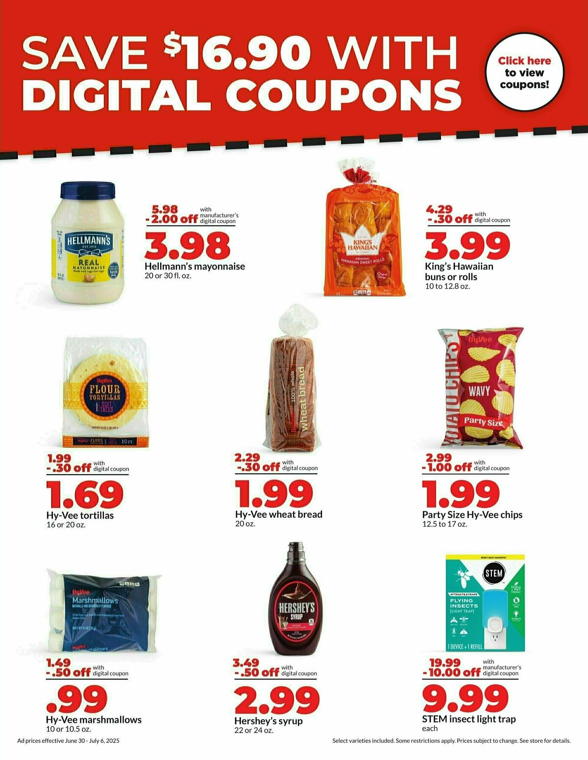 Hy-Vee Weekly Ad from June 30