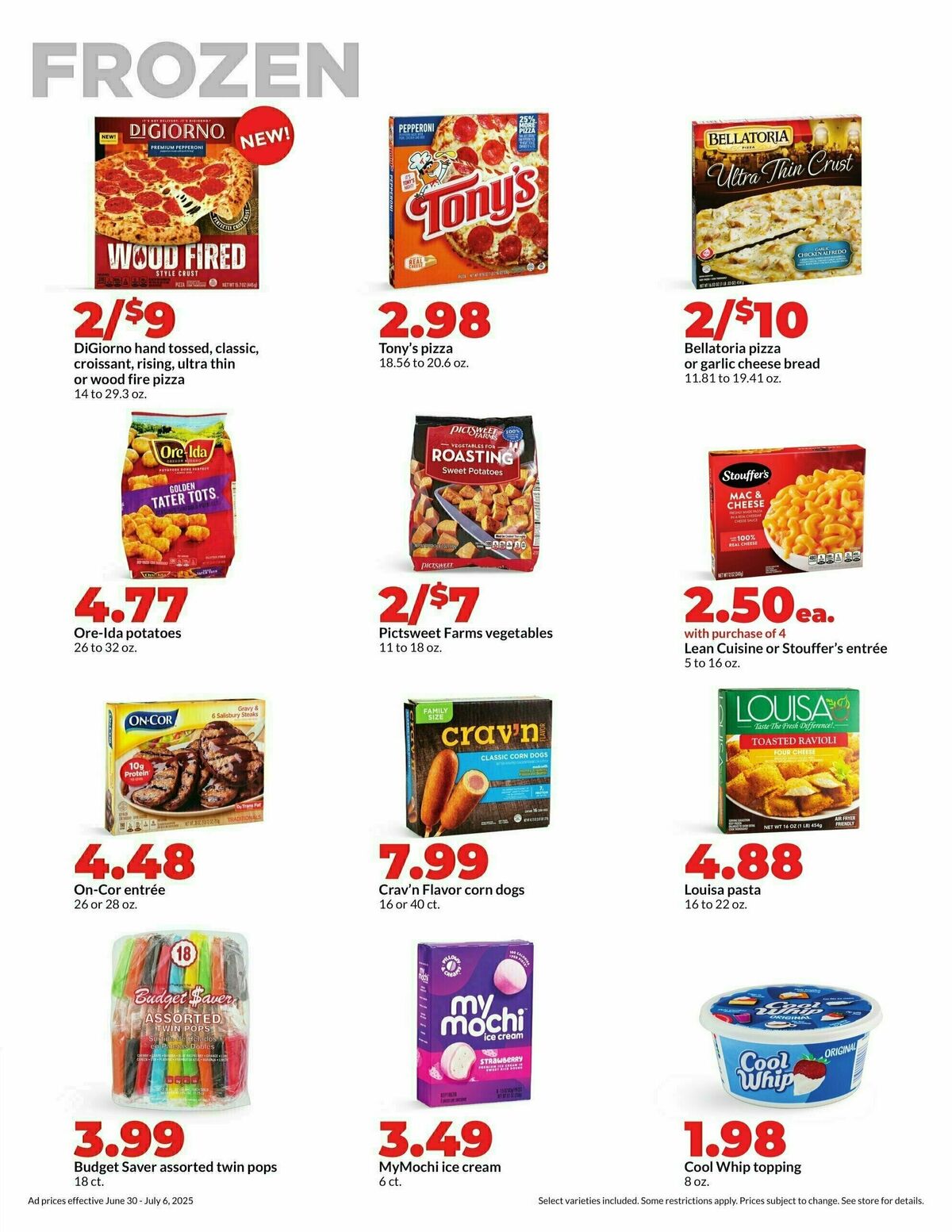 Hy-Vee Weekly Ad from June 30