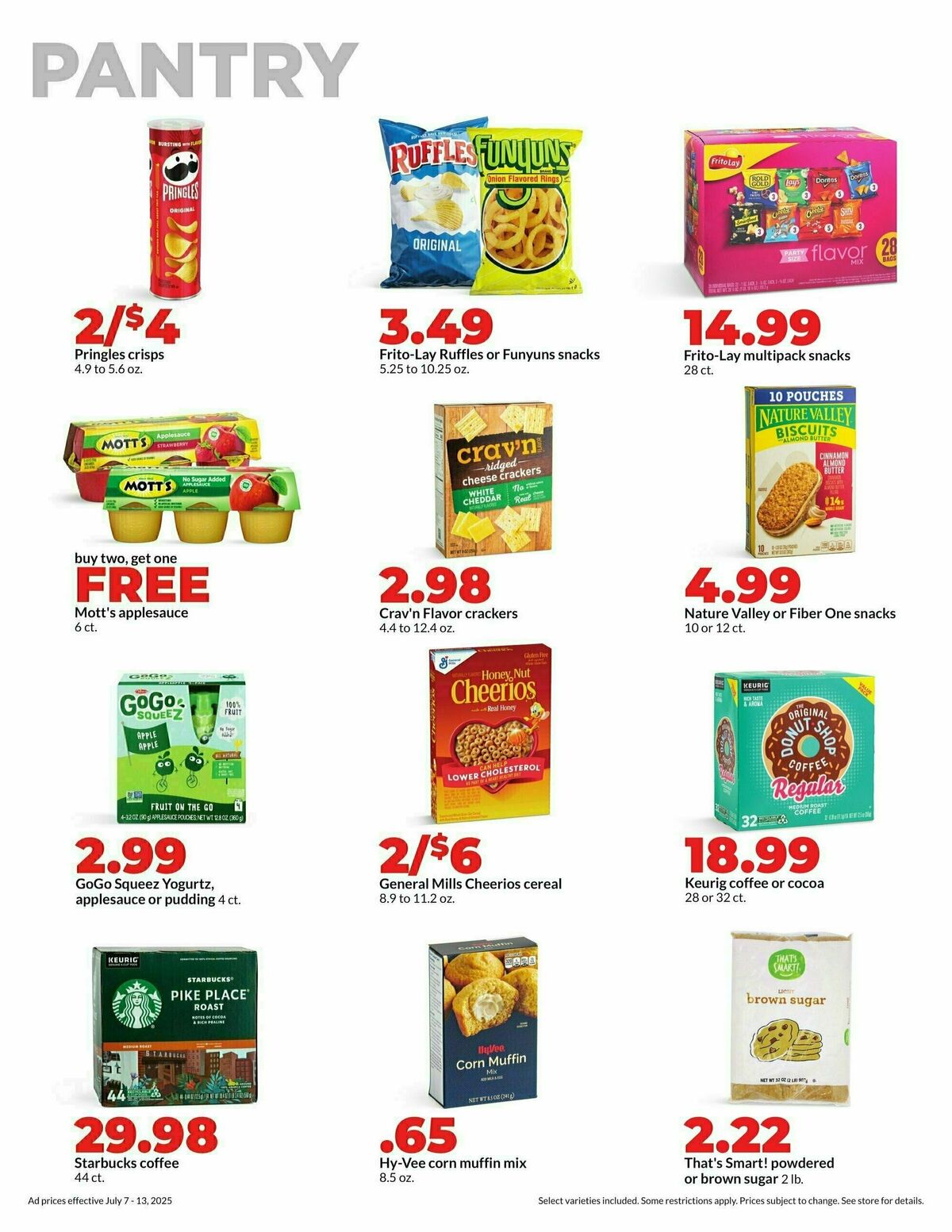 Hy-Vee Weekly Ad from July 7