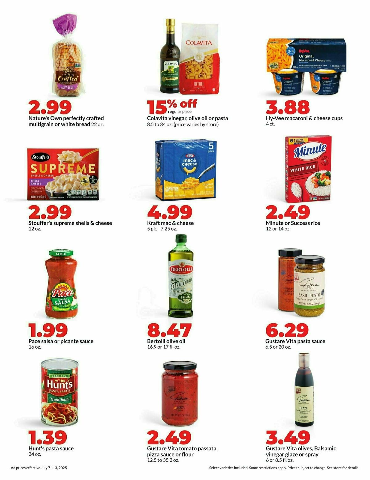 Hy-Vee Weekly Ad from July 7