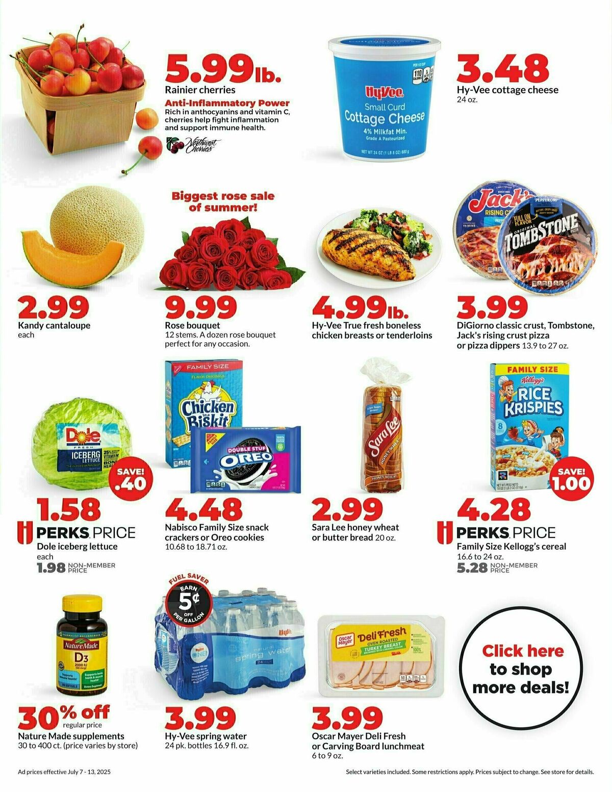 Hy-Vee Weekly Ad from July 7