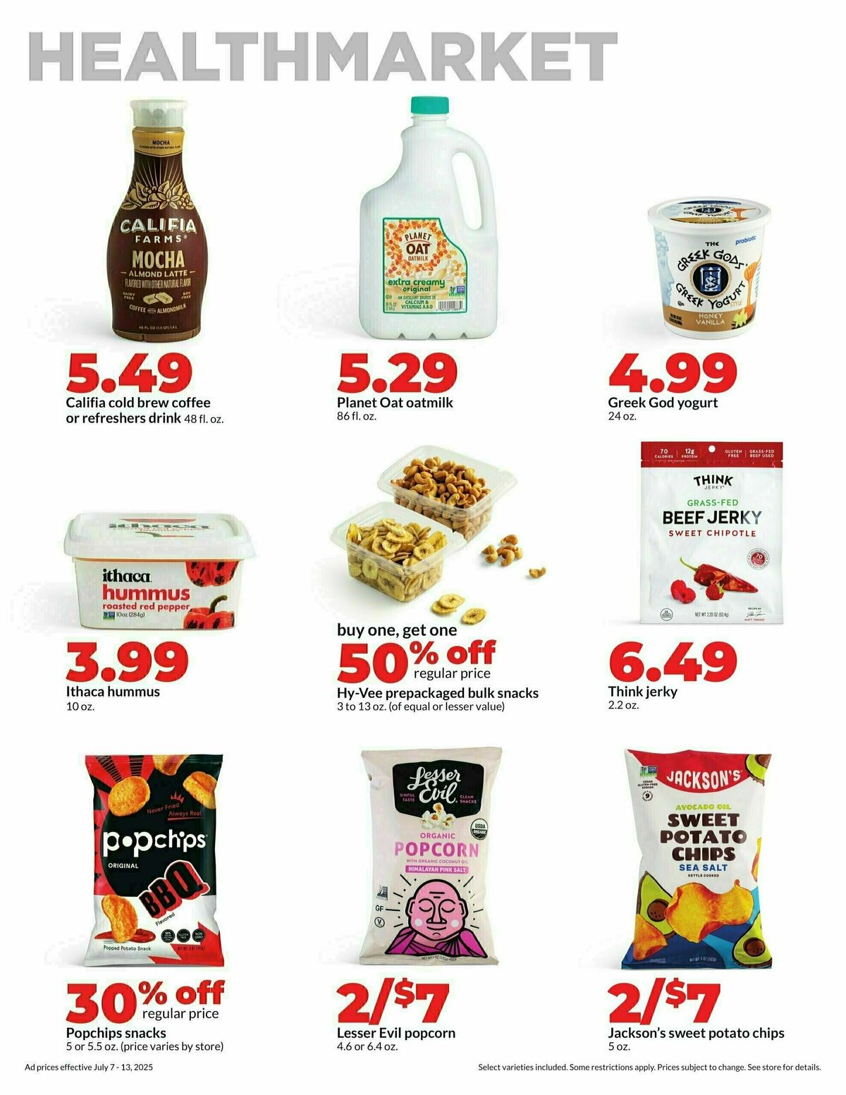 Hy-Vee Weekly Ad from July 7
