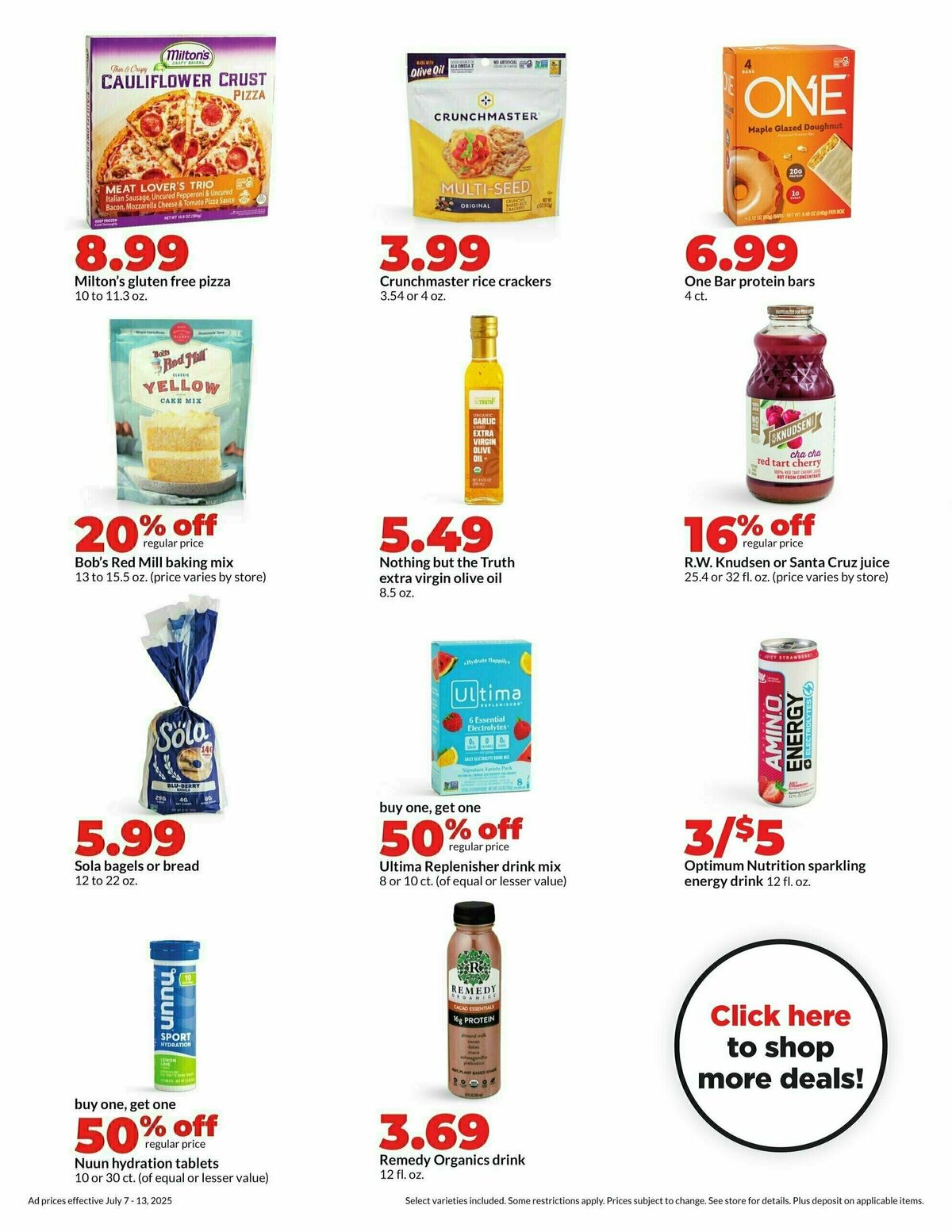 Hy-Vee Weekly Ad from July 7
