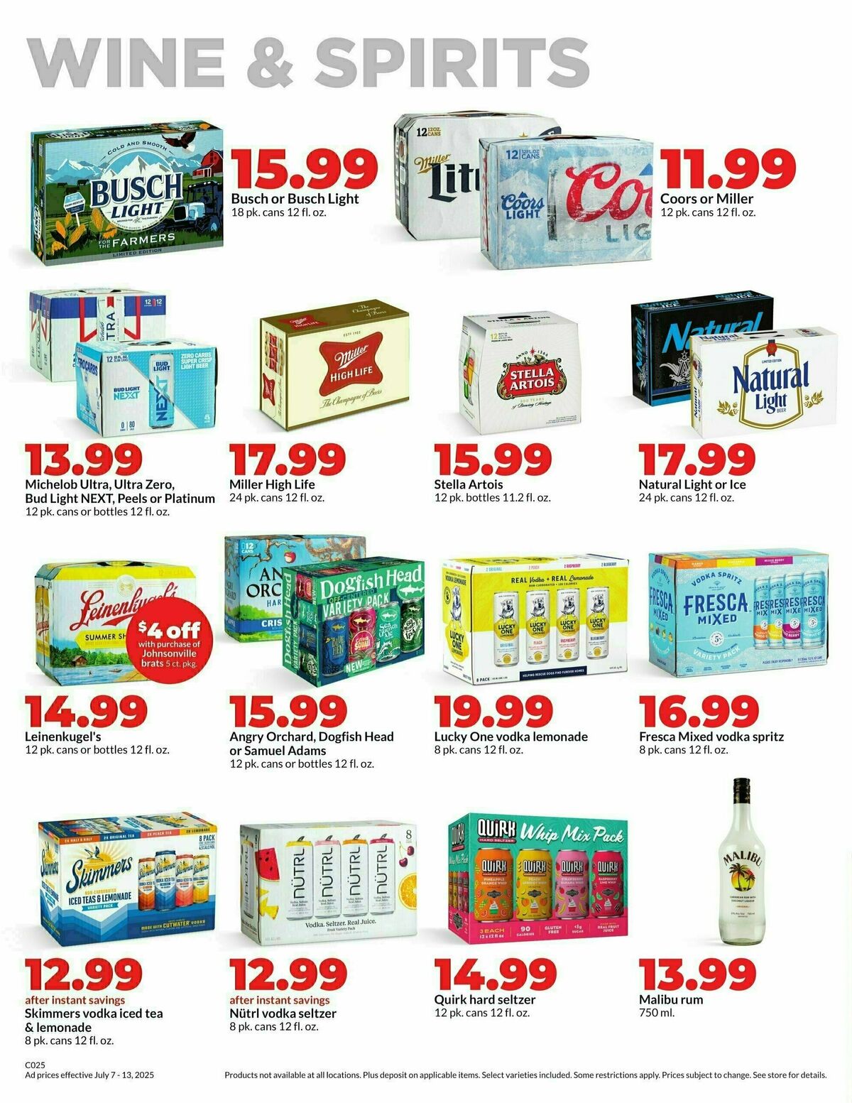 Hy-Vee Weekly Ad from July 7