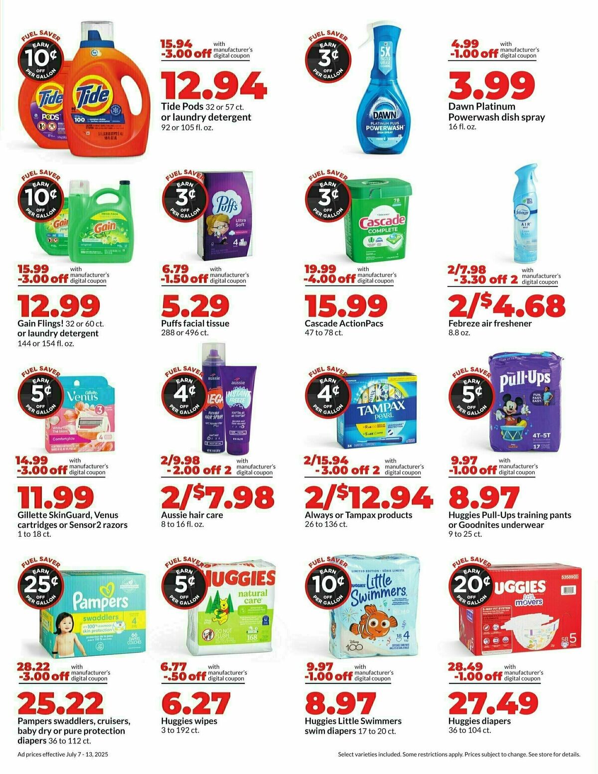Hy-Vee Weekly Ad from July 7