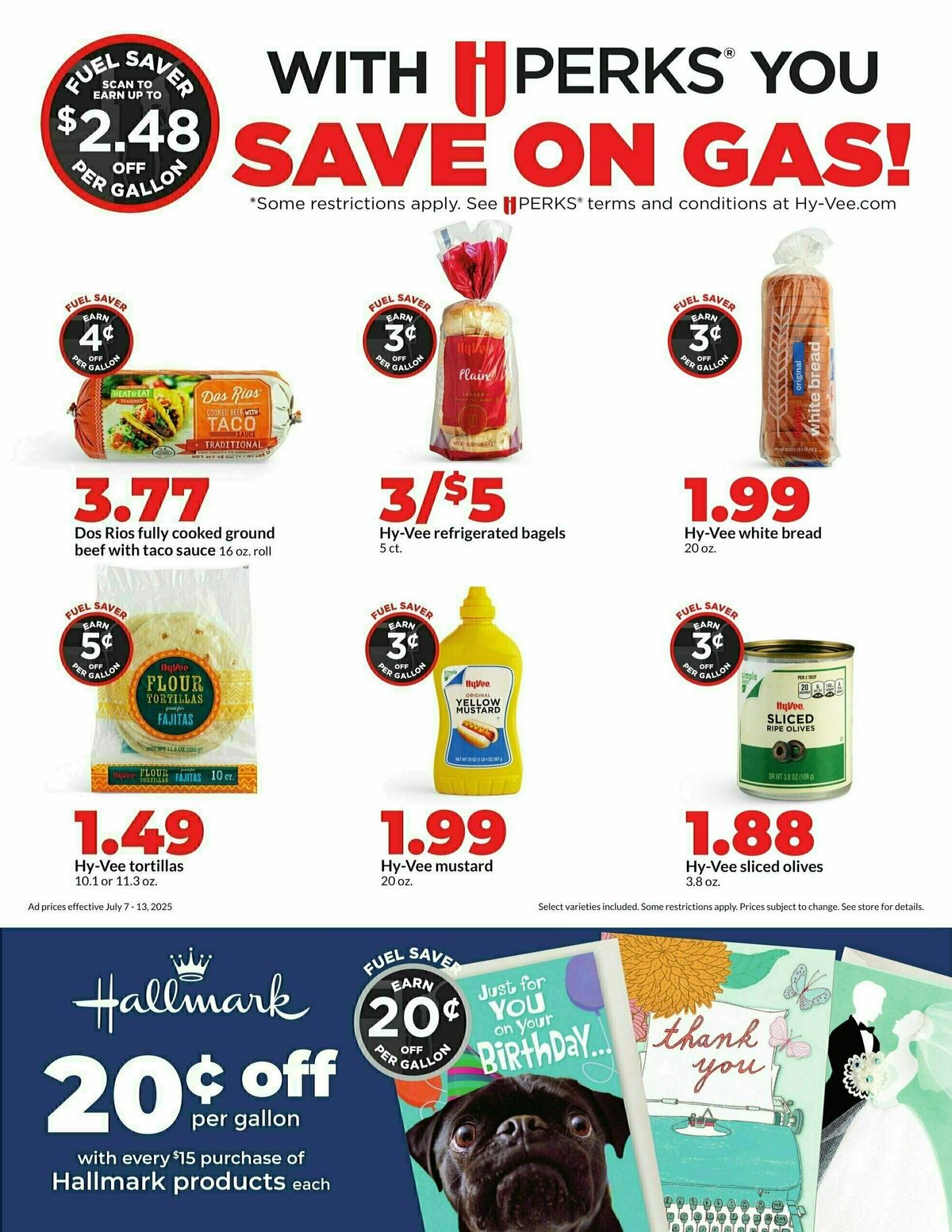 Hy-Vee Weekly Ad from July 7