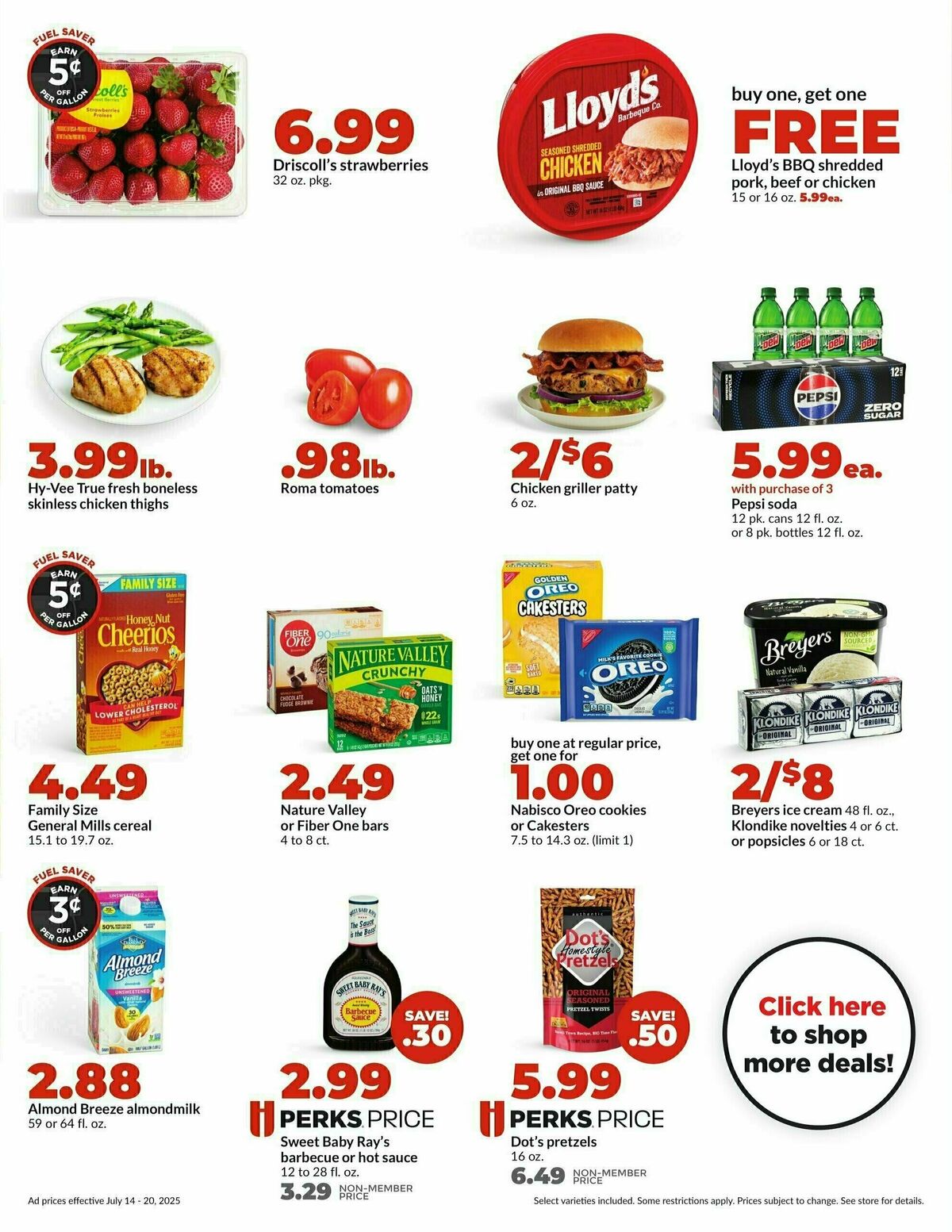 Hy-Vee Weekly Ad from July 14