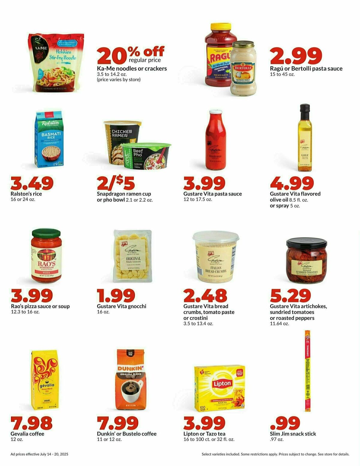 Hy-Vee Weekly Ad from July 14