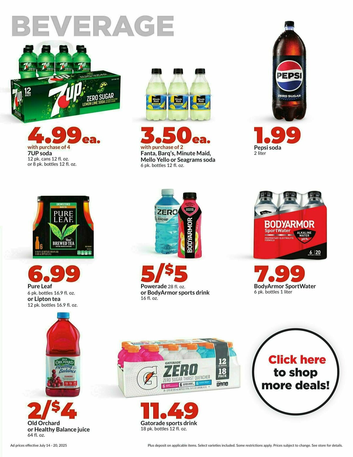 Hy-Vee Weekly Ad from July 14