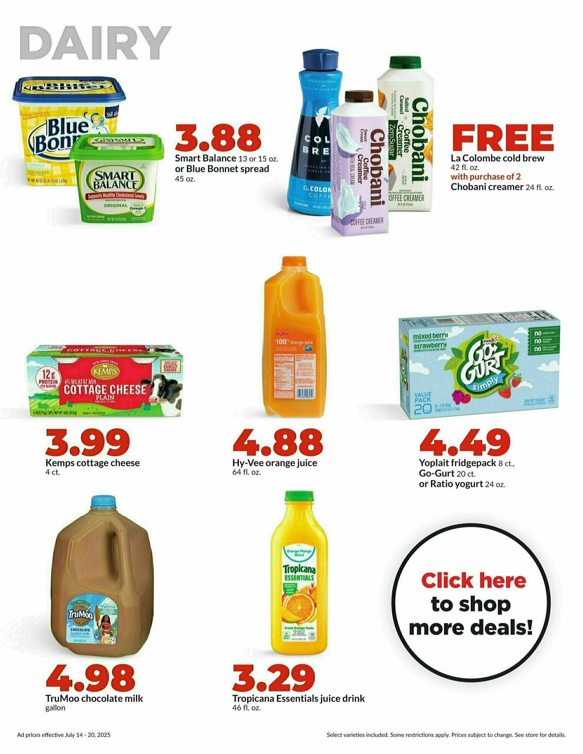 Hy-Vee Weekly Ad from July 14