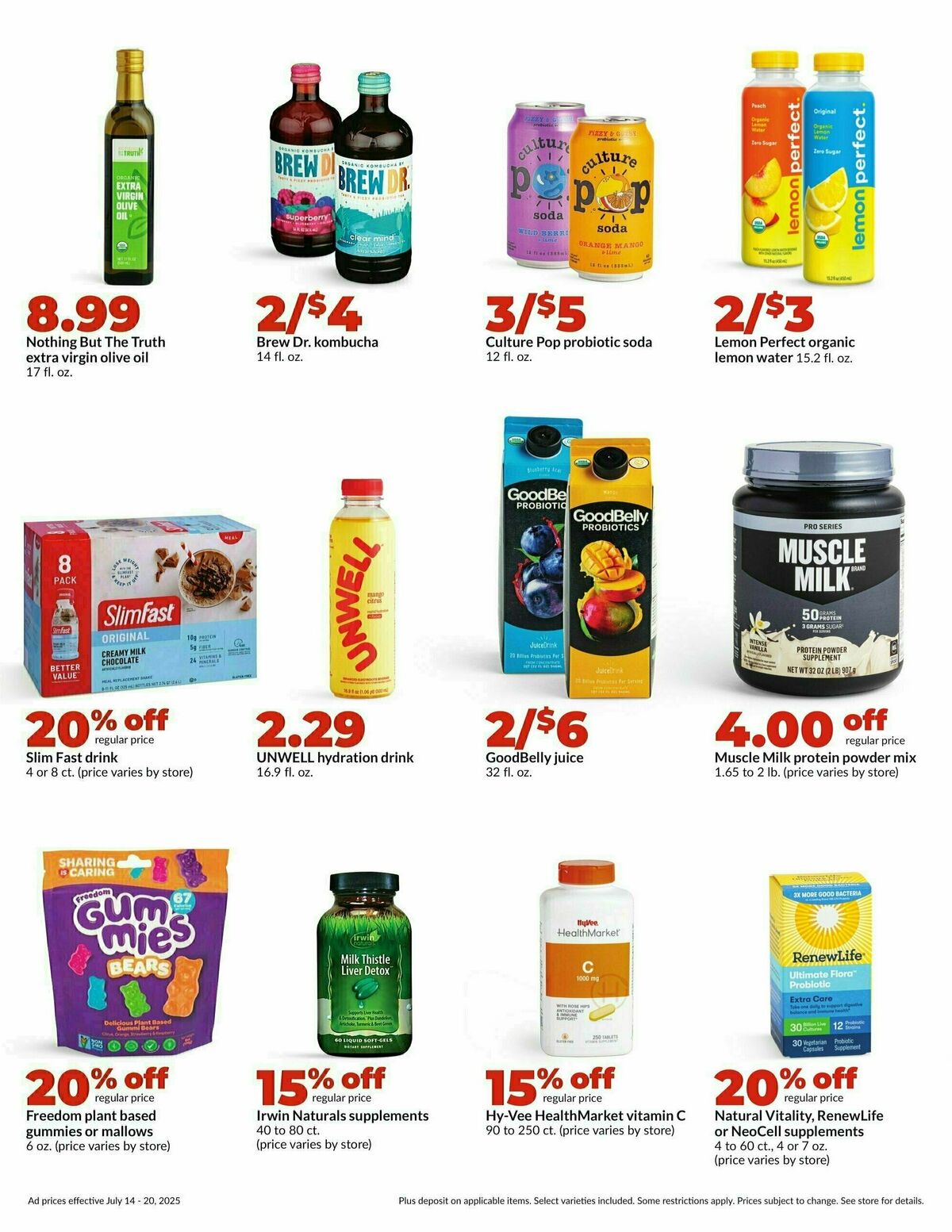 Hy-Vee Weekly Ad from July 14