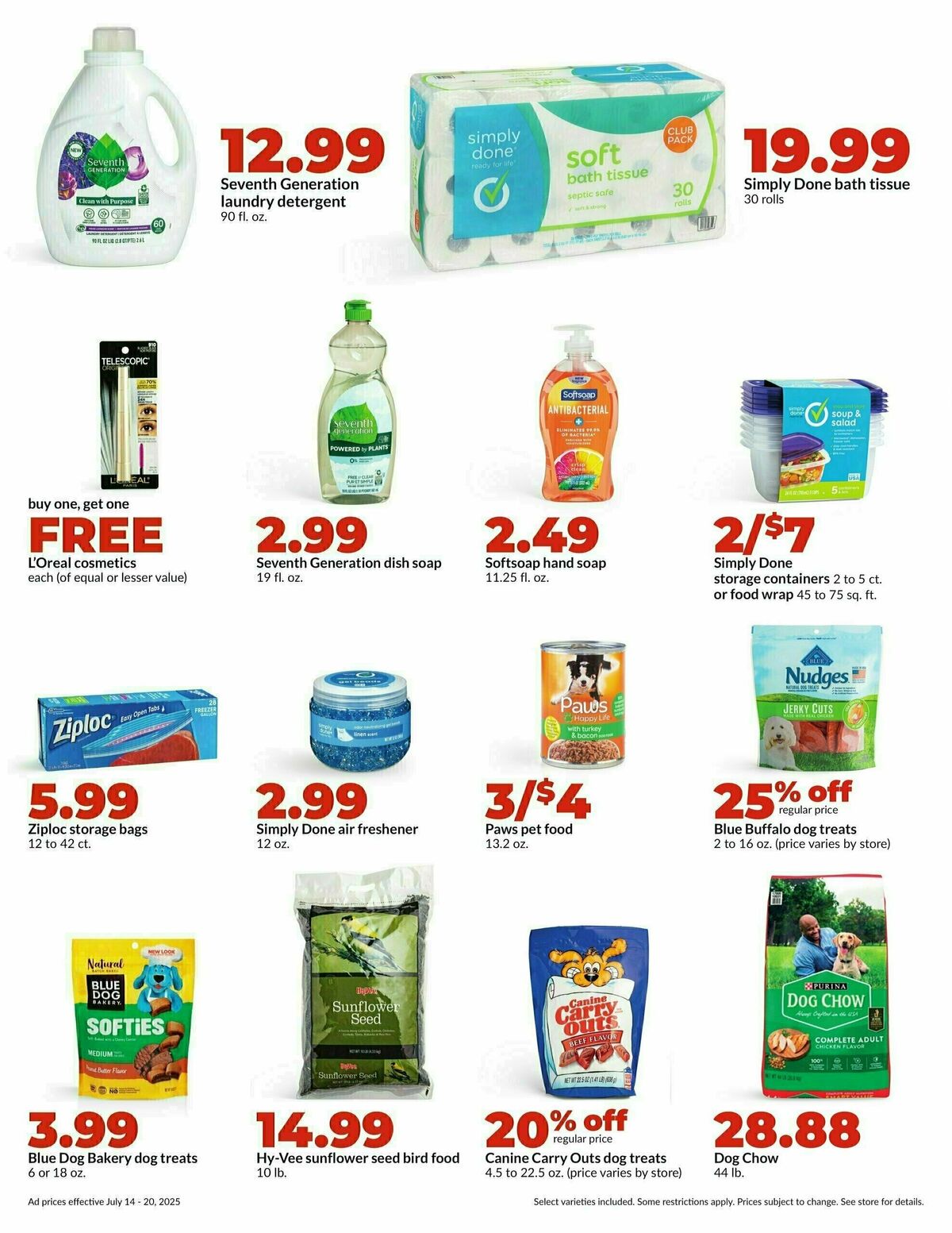 Hy-Vee Weekly Ad from July 14