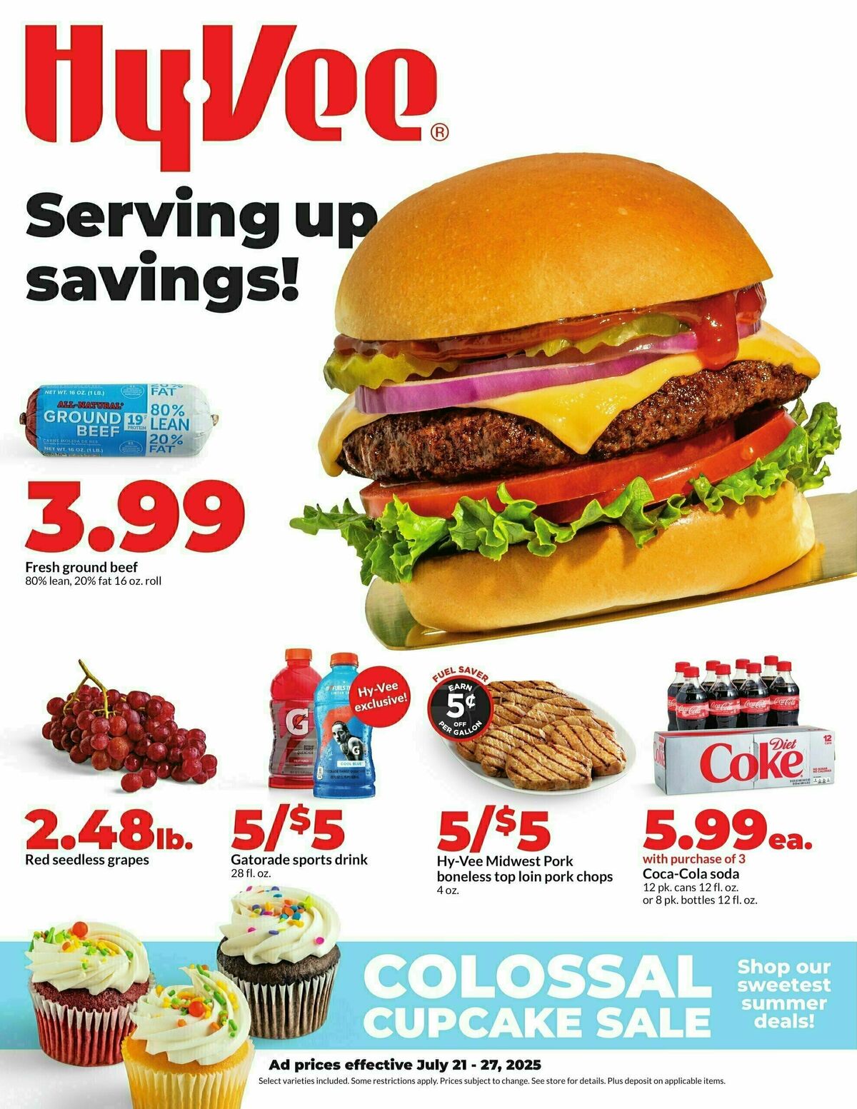 Hy-Vee Weekly Ad from July 21