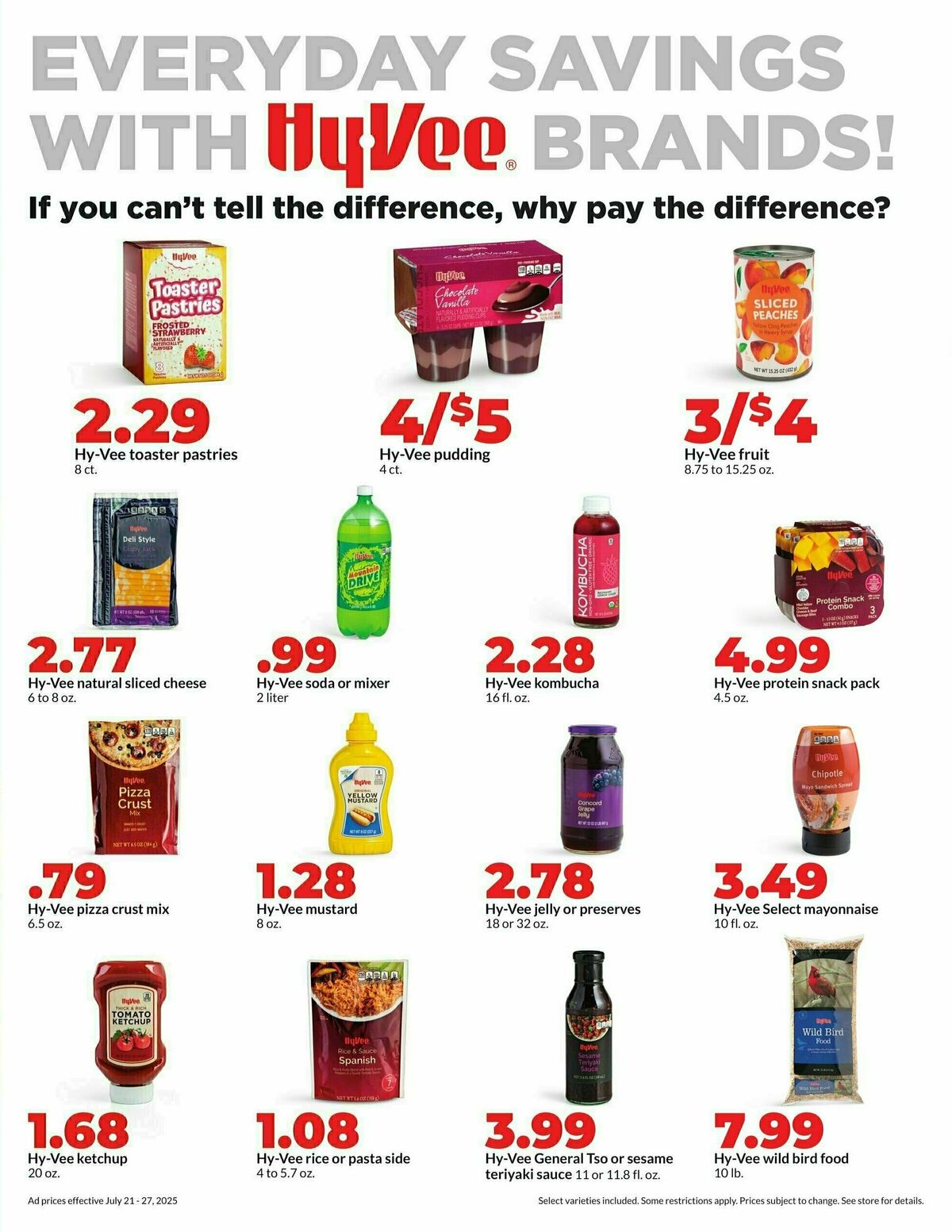 Hy-Vee Weekly Ad from July 21