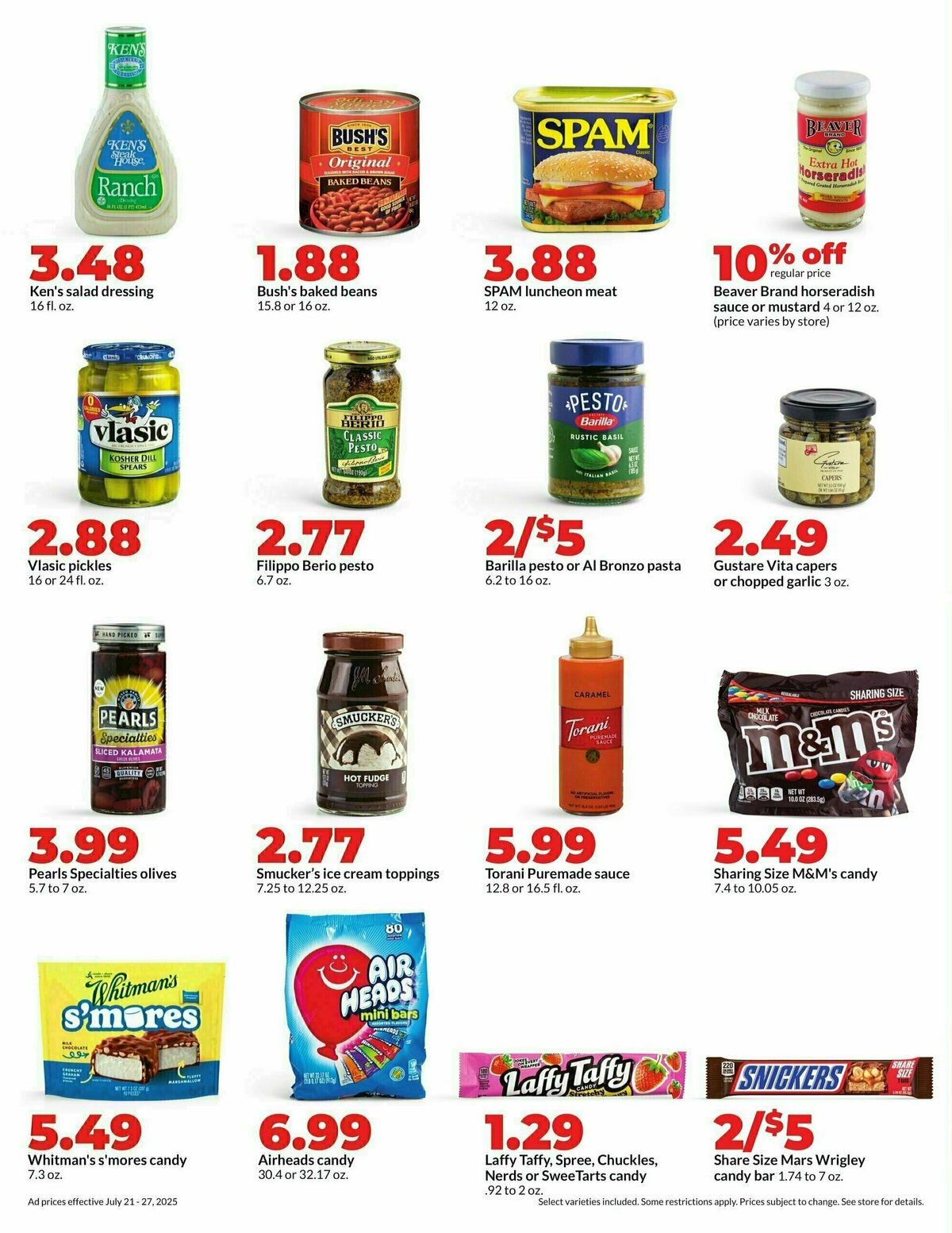 Hy-Vee Weekly Ad from July 21