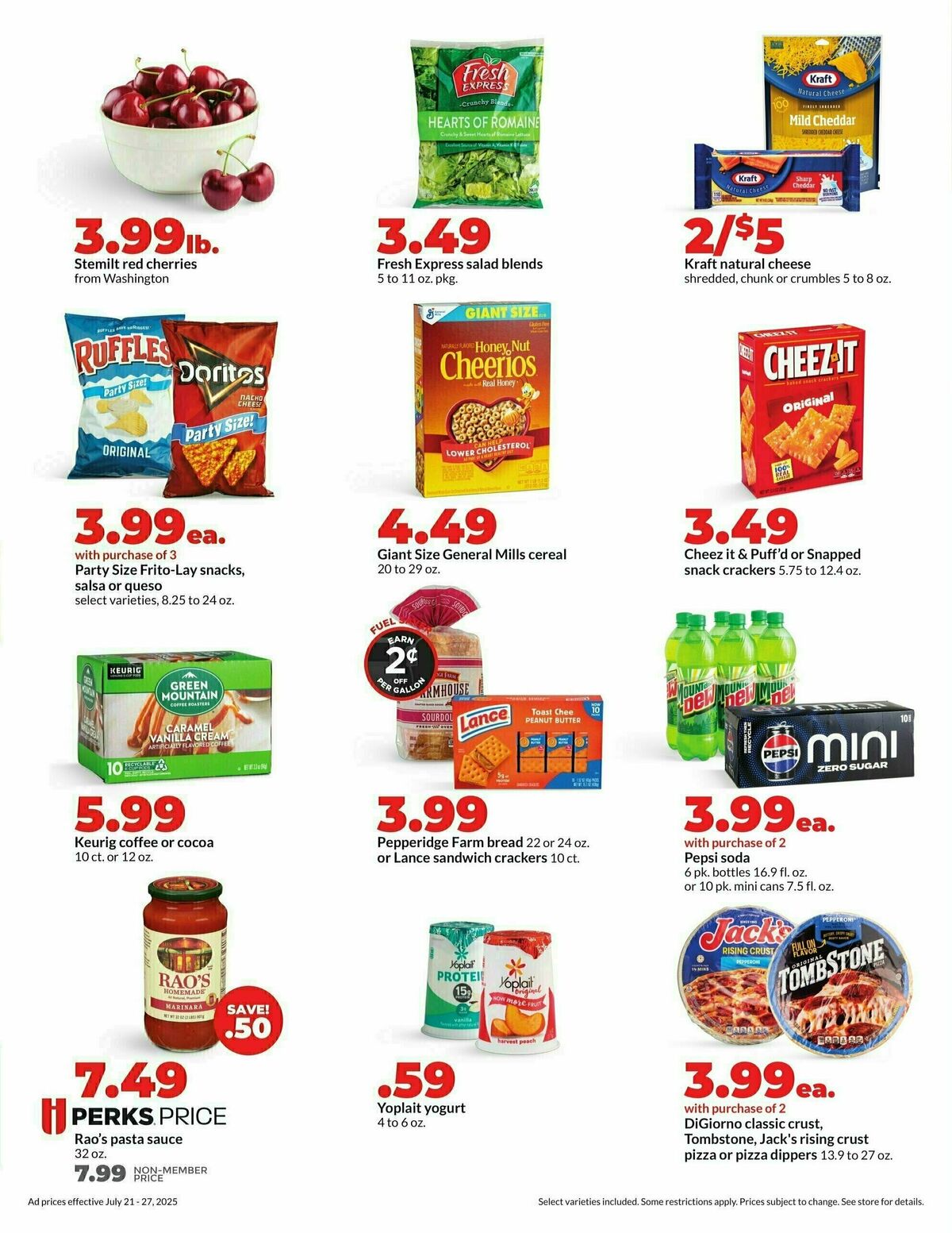 Hy-Vee Weekly Ad from July 21