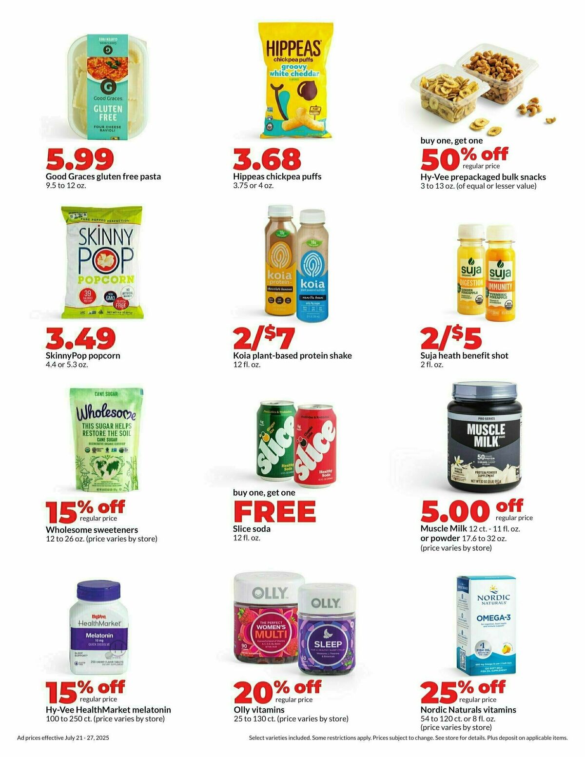 Hy-Vee Weekly Ad from July 21