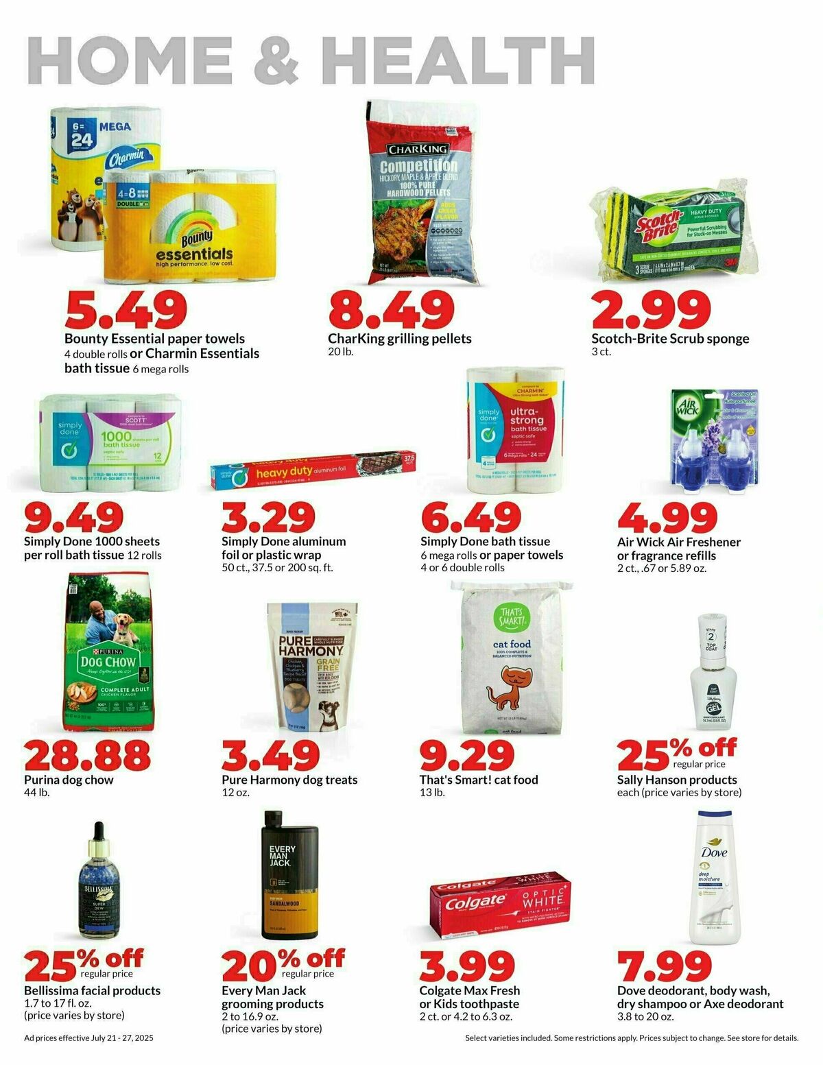 Hy-Vee Weekly Ad from July 21
