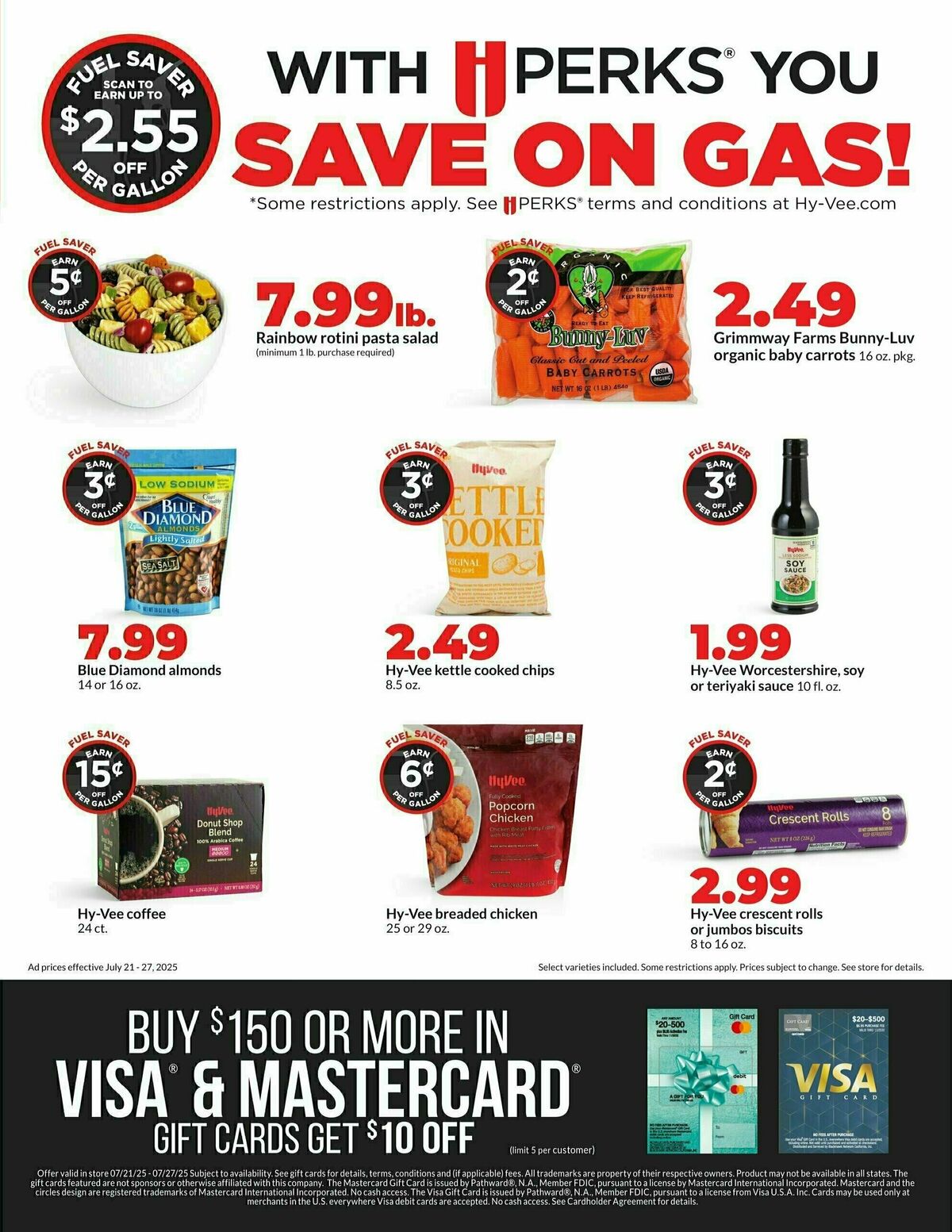 Hy-Vee Weekly Ad from July 21