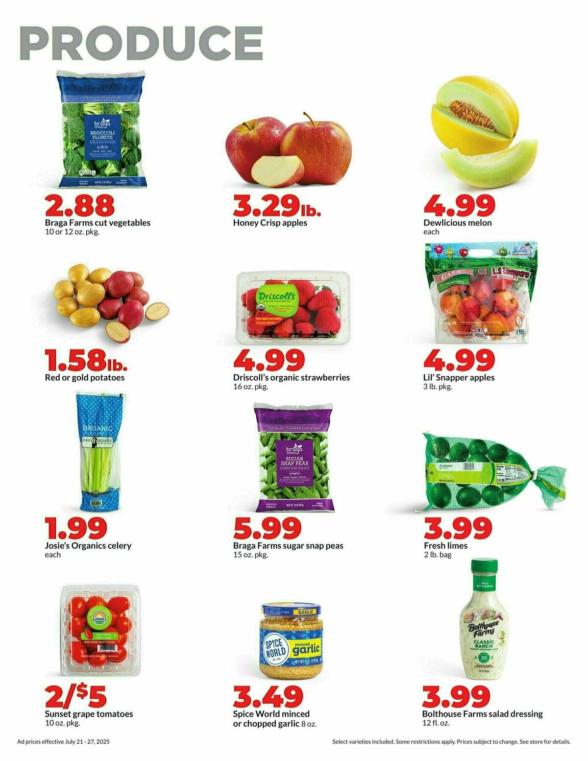 Hy-Vee Weekly Ad from July 21