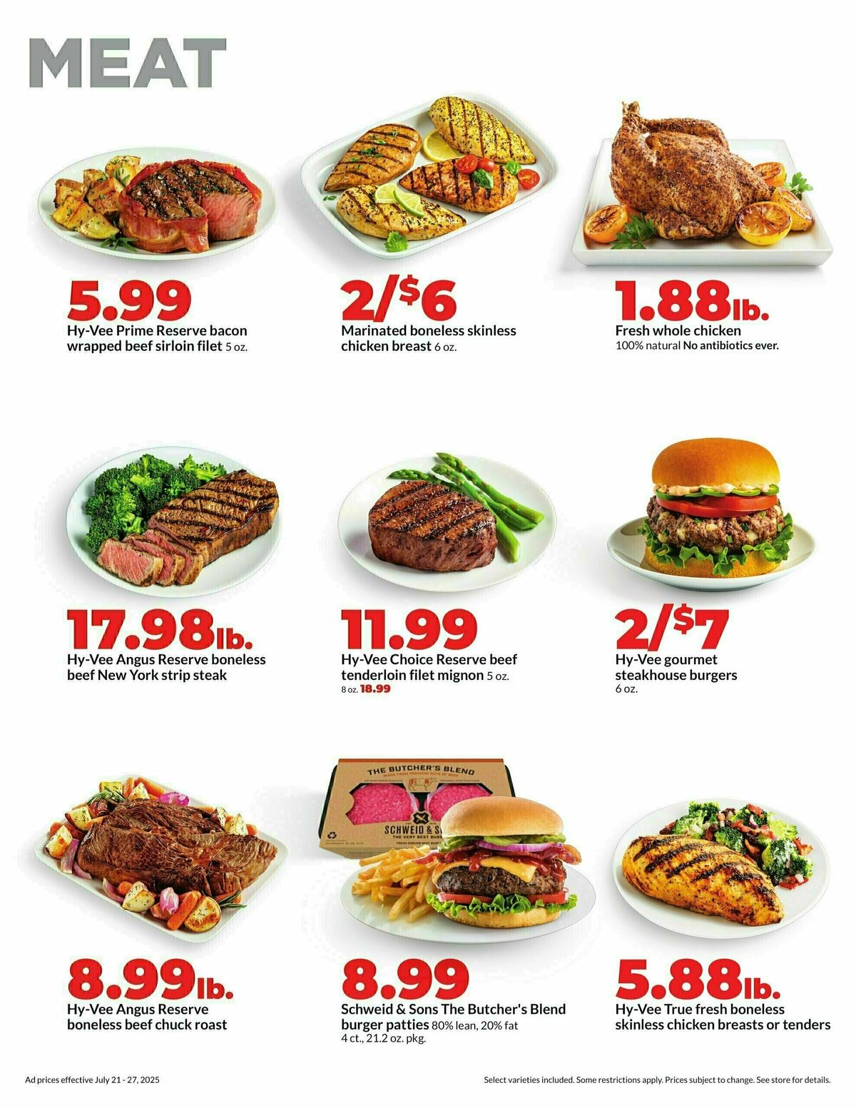 Hy-Vee Weekly Ad from July 21