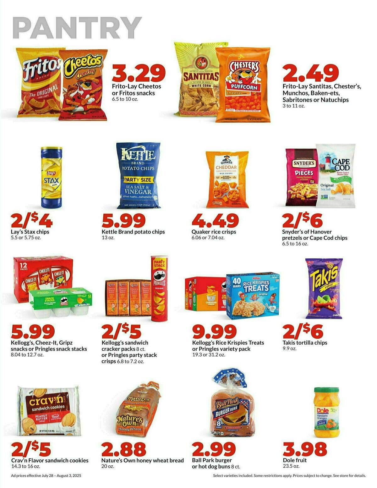 Hy-Vee Weekly Ad from July 28