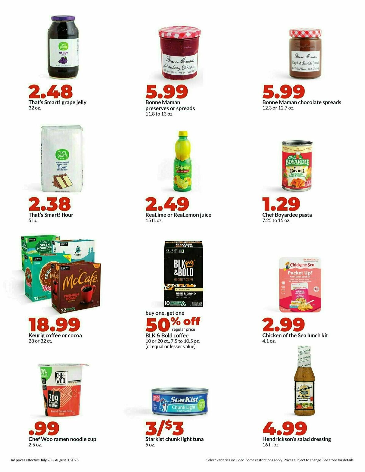 Hy-Vee Weekly Ad from July 28