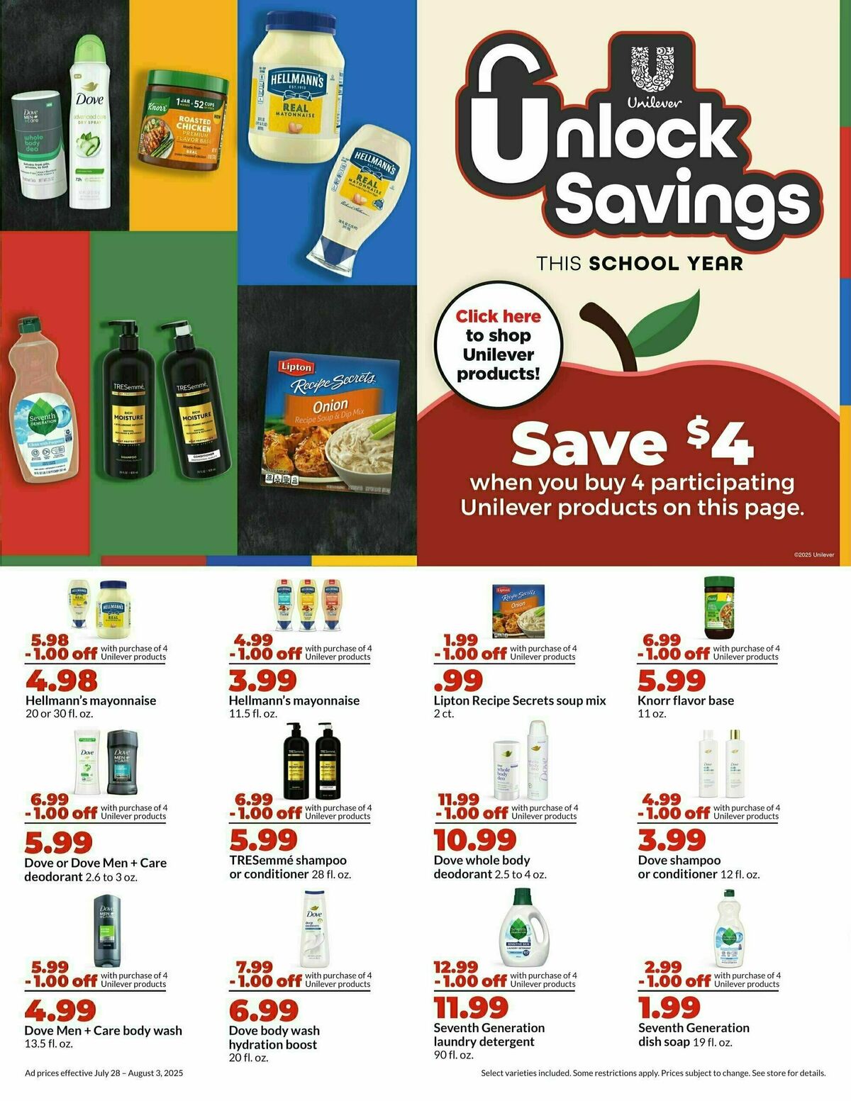 Hy-Vee Weekly Ad from July 28