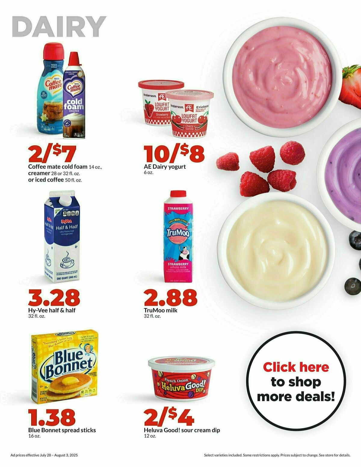 Hy-Vee Weekly Ad from July 28