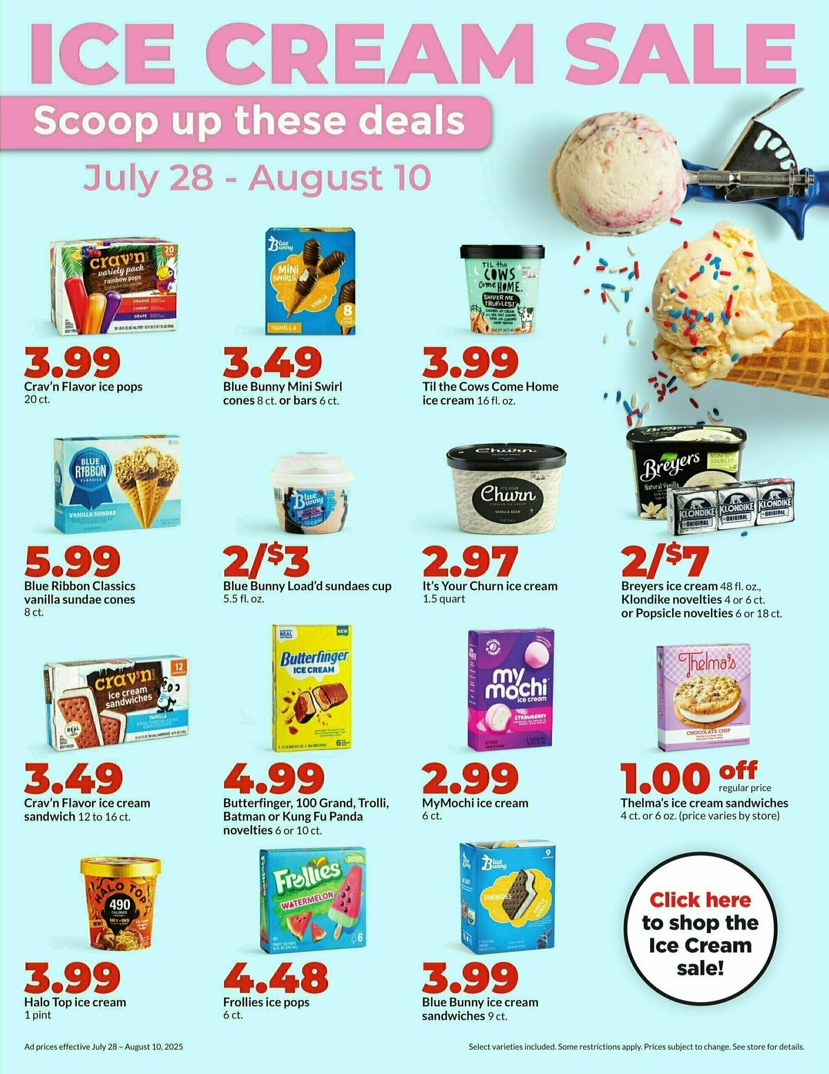 Hy-Vee Weekly Ad from July 28