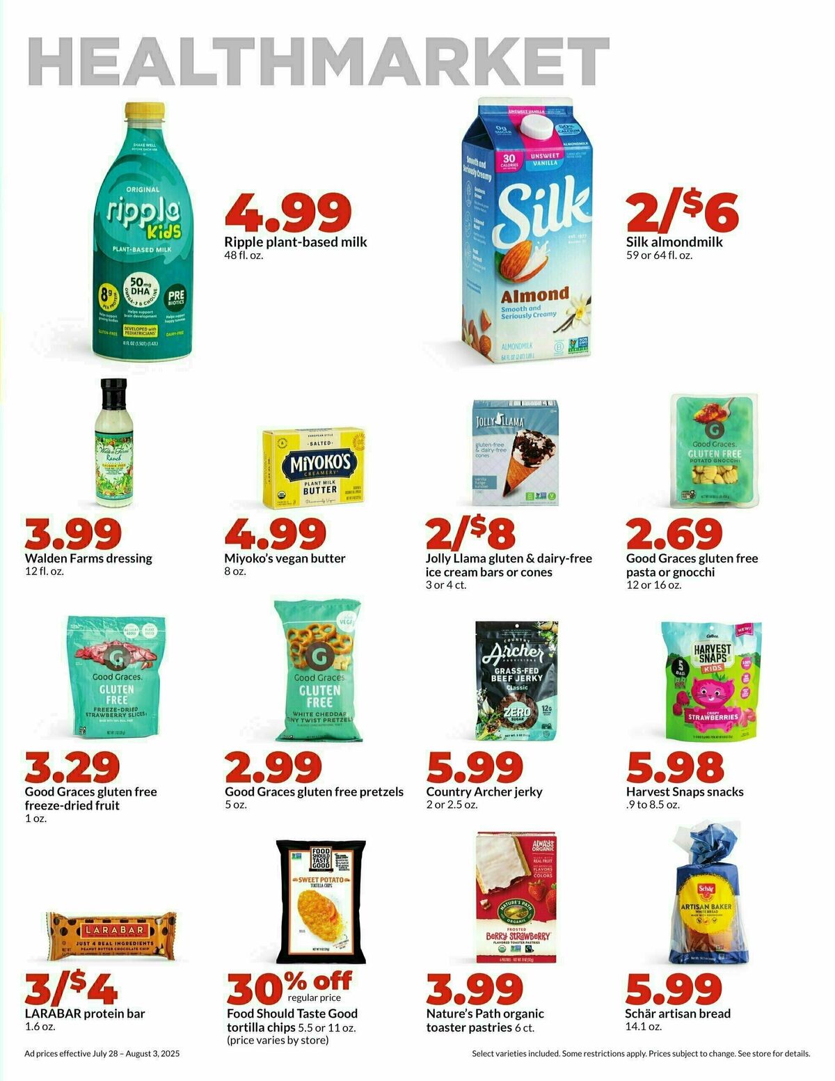 Hy-Vee Weekly Ad from July 28
