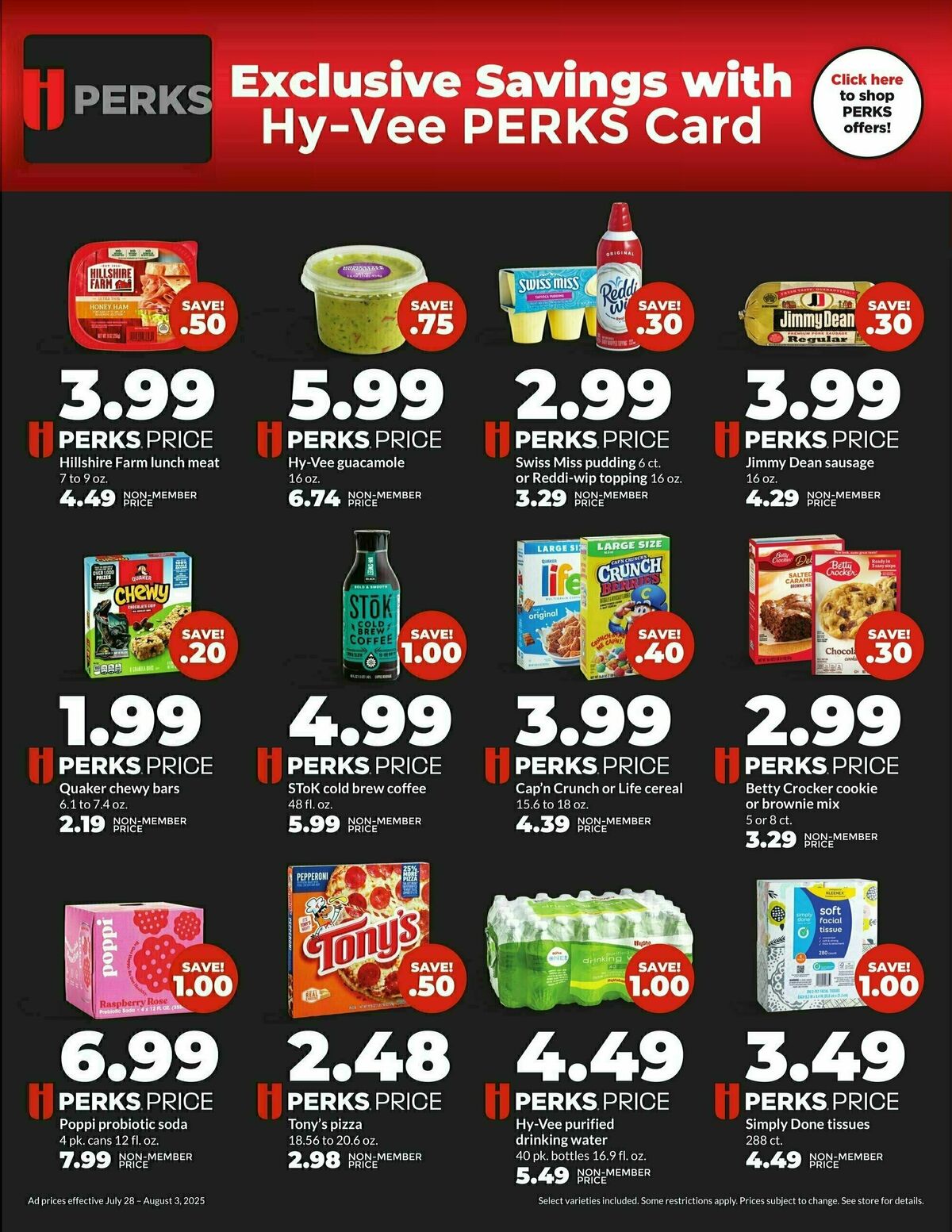 Hy-Vee Weekly Ad from July 28
