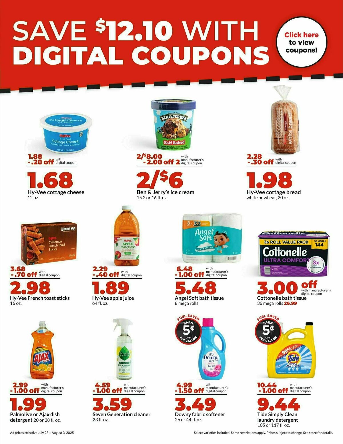 Hy-Vee Weekly Ad from July 28