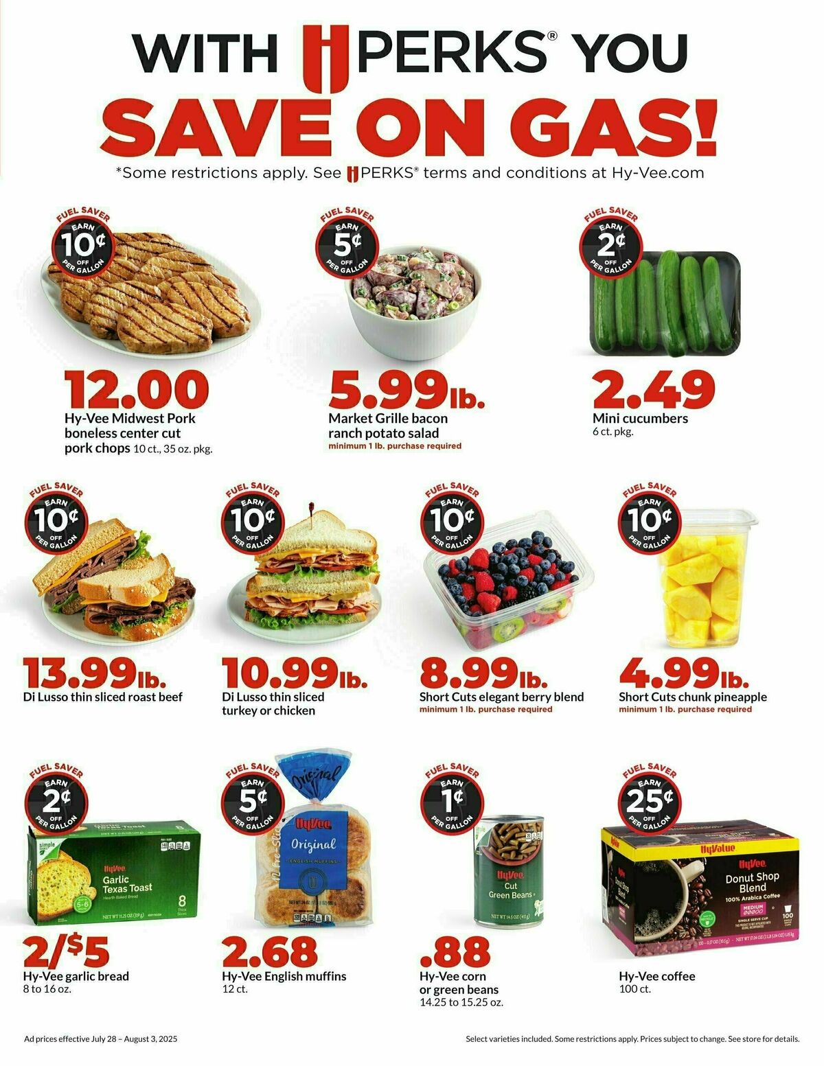 Hy-Vee Weekly Ad from July 28