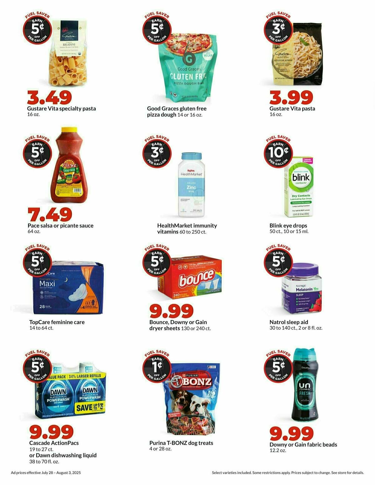 Hy-Vee Weekly Ad from July 28
