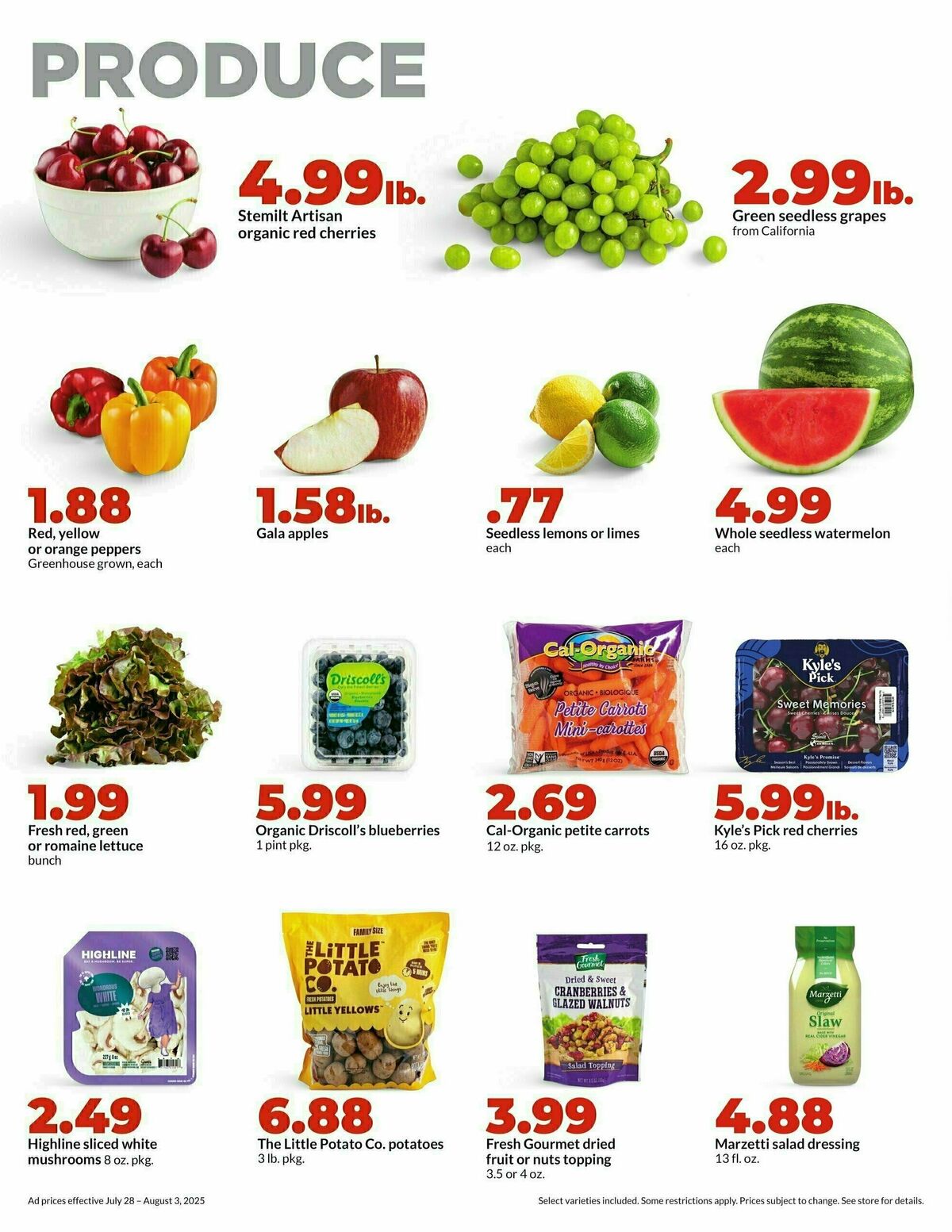 Hy-Vee Weekly Ad from July 28
