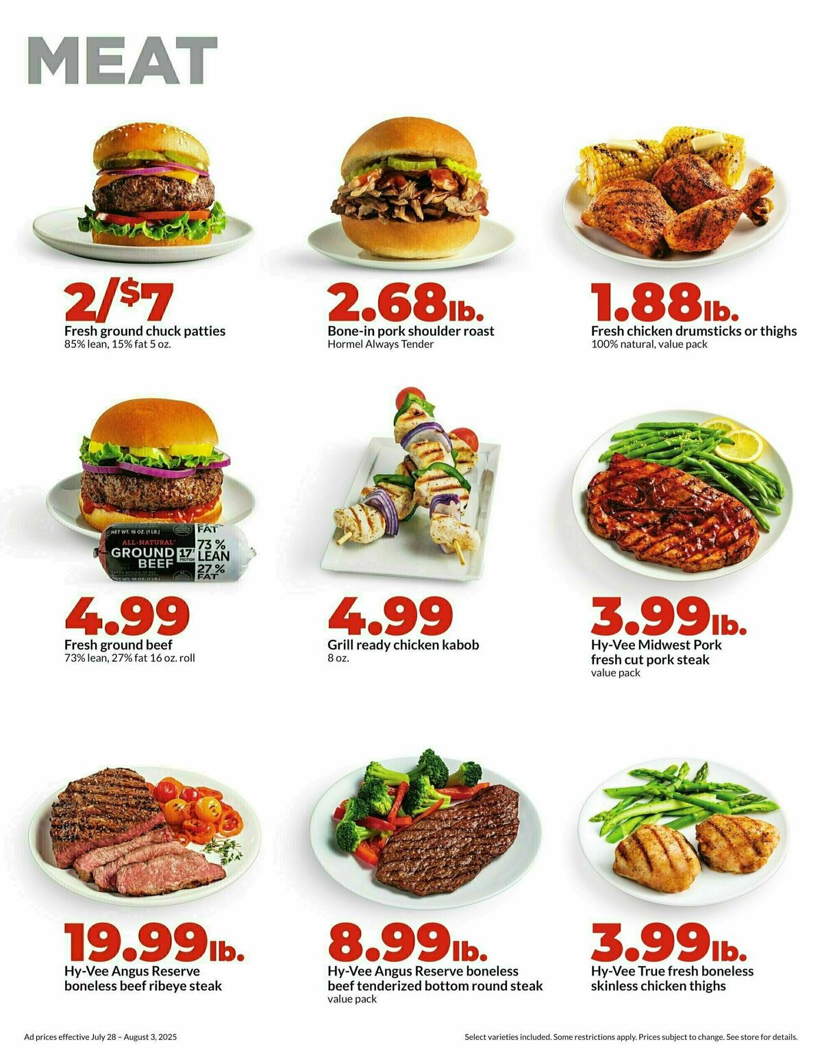 Hy-Vee Weekly Ad from July 28