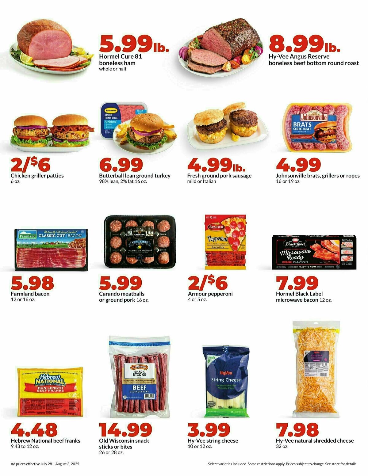 Hy-Vee Weekly Ad from July 28