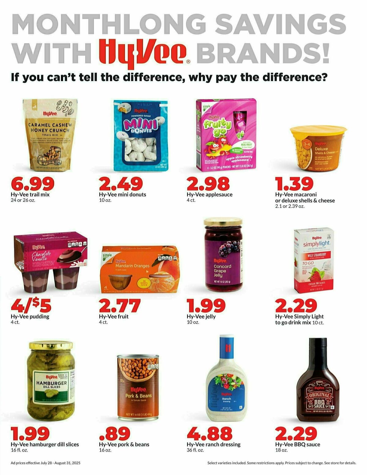 Hy-Vee Weekly Ad from July 28